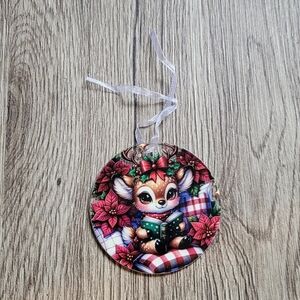 Cute Deer Christmas Ornament